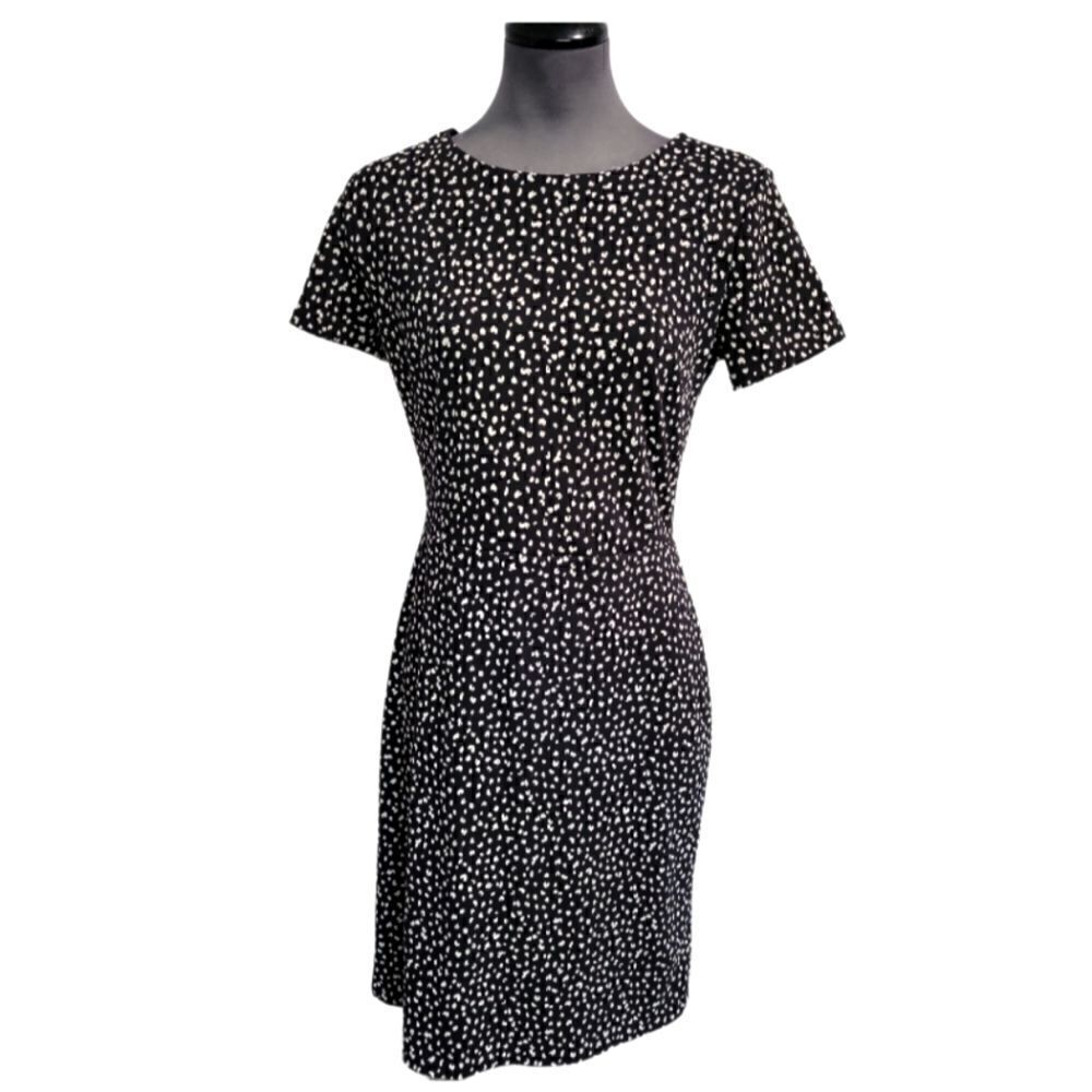 EC OLD NAVY SHORT SLEEVE ANIMAL PRINT DRESS SZ. S